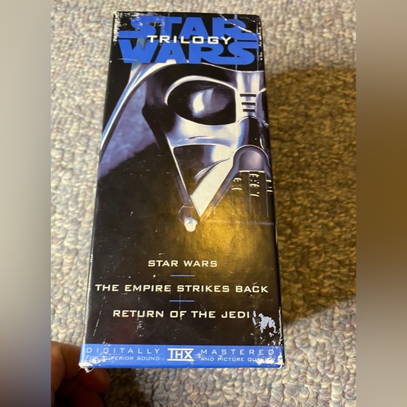 1995 Vintage Star Wars A New Hope VHS collectable video tape set - Picture 3 of 6